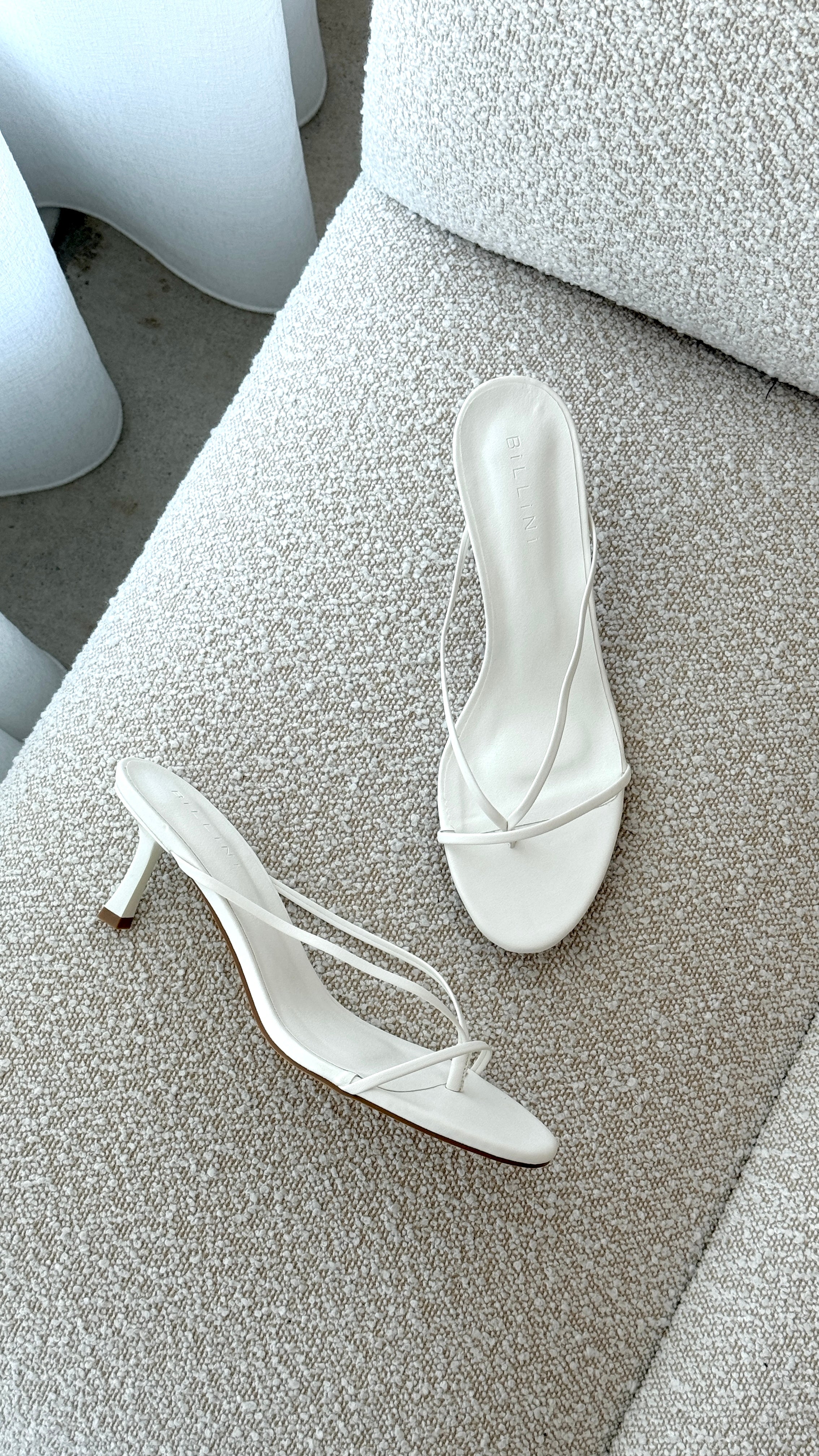 Gillie Heel - White - Billy J