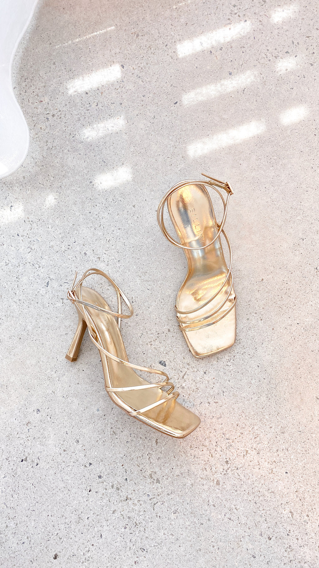 Sylvia Heel - Gold Metallic - Billy J