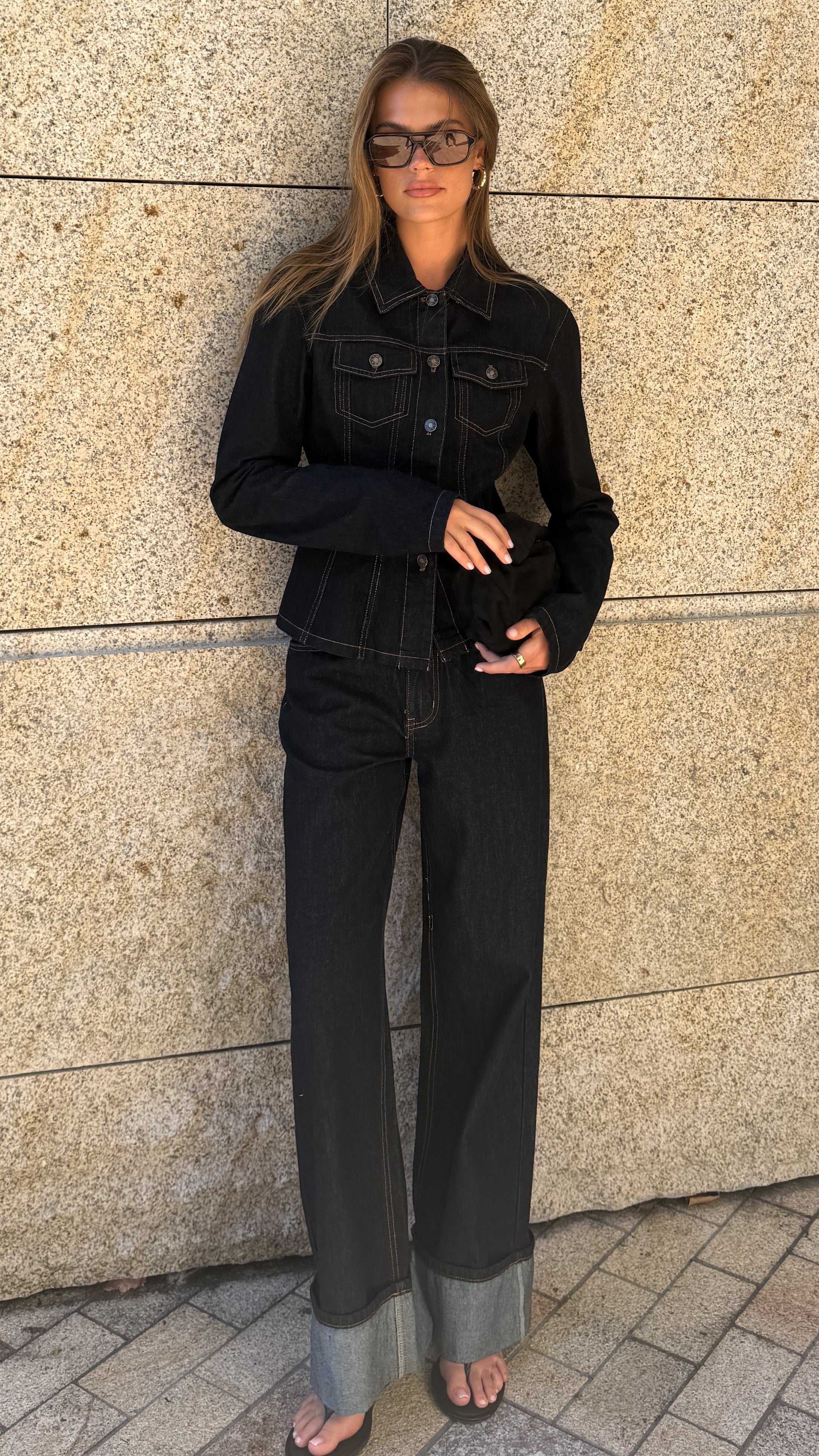 Top Model Cuffed Jean - Indigo - Billy J