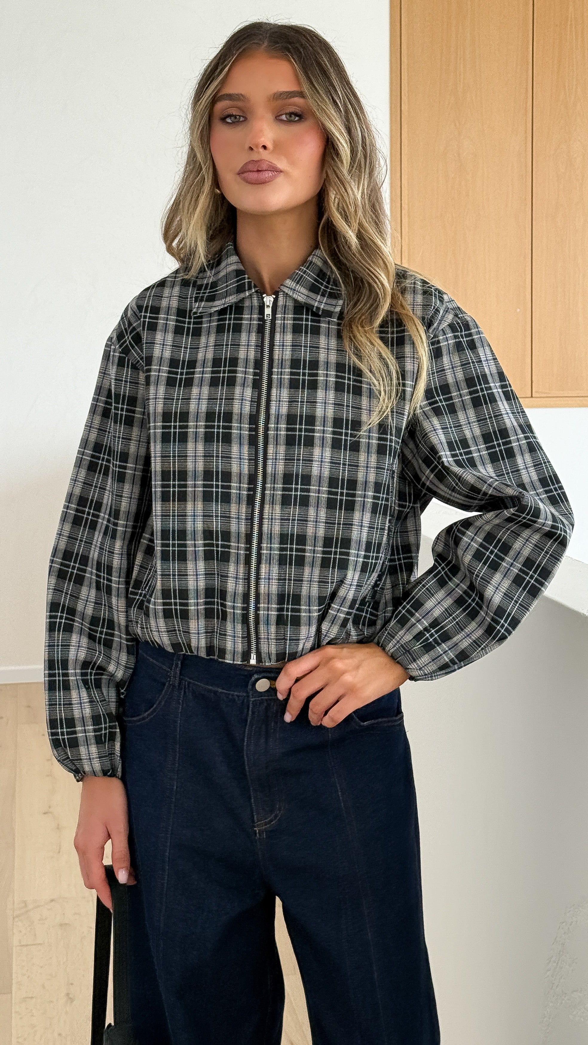 Georgie Barrel Jeans - Indigo - Billy J