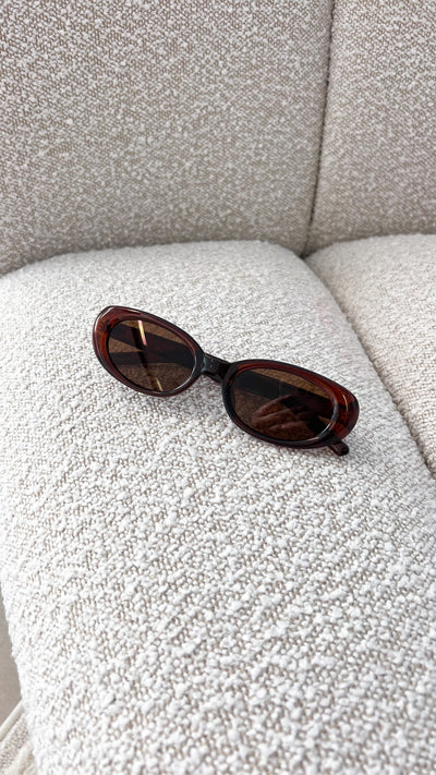 Load image into Gallery viewer, Charmain Sunglasses - Brown
