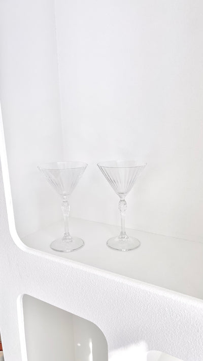 Load image into Gallery viewer, Rocco America Martini Glasses - Set of 2
