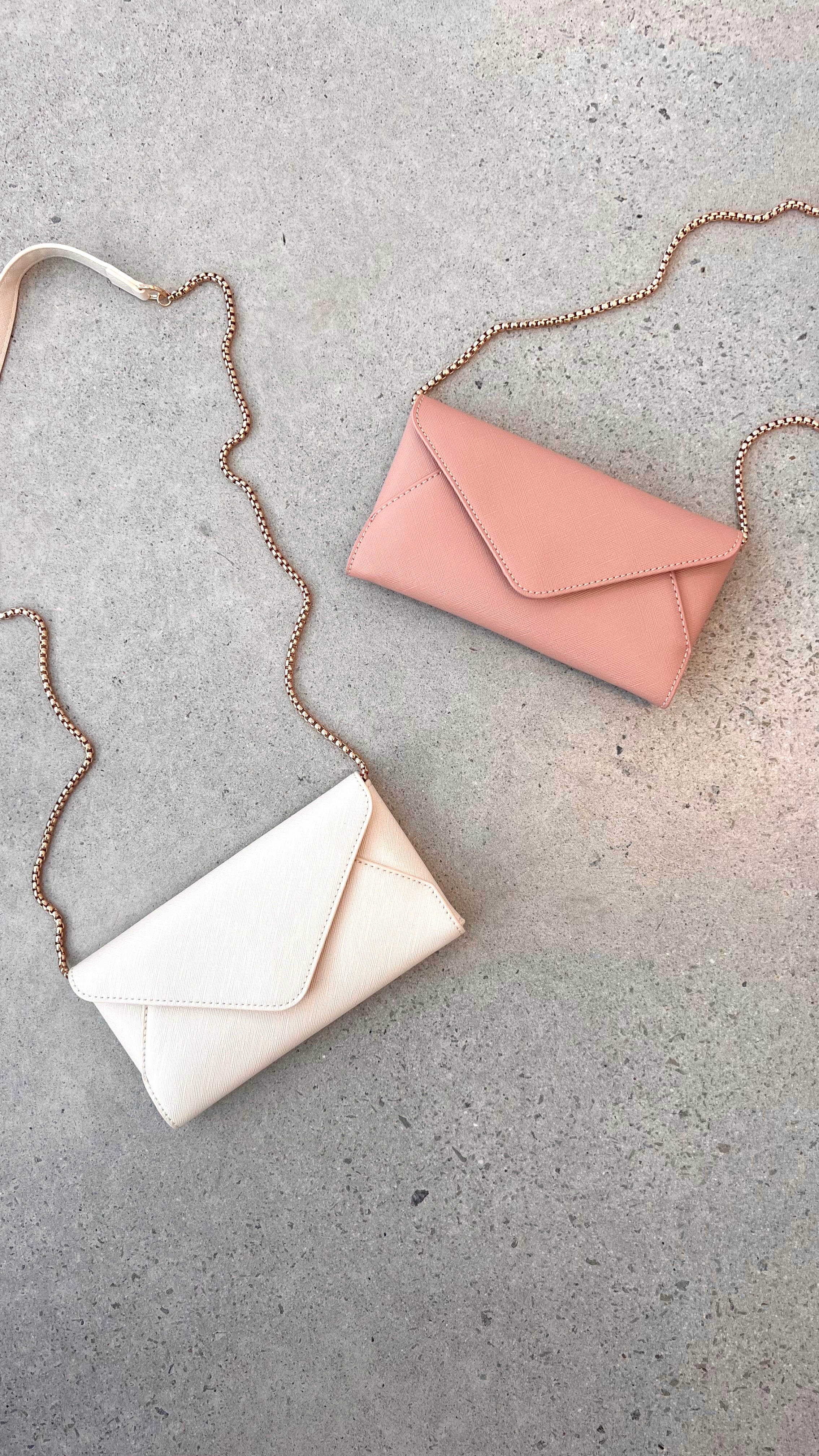 Carmen Envelope Cross Body Bag - Cream - Billy J