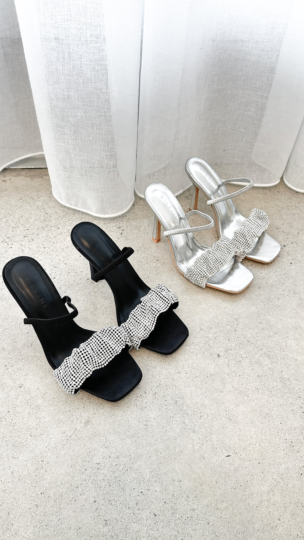 Metallic PU Open Toe Ankle Strap Platform Heels for Sale Australia| New  Collection Online| SHEIN Australia