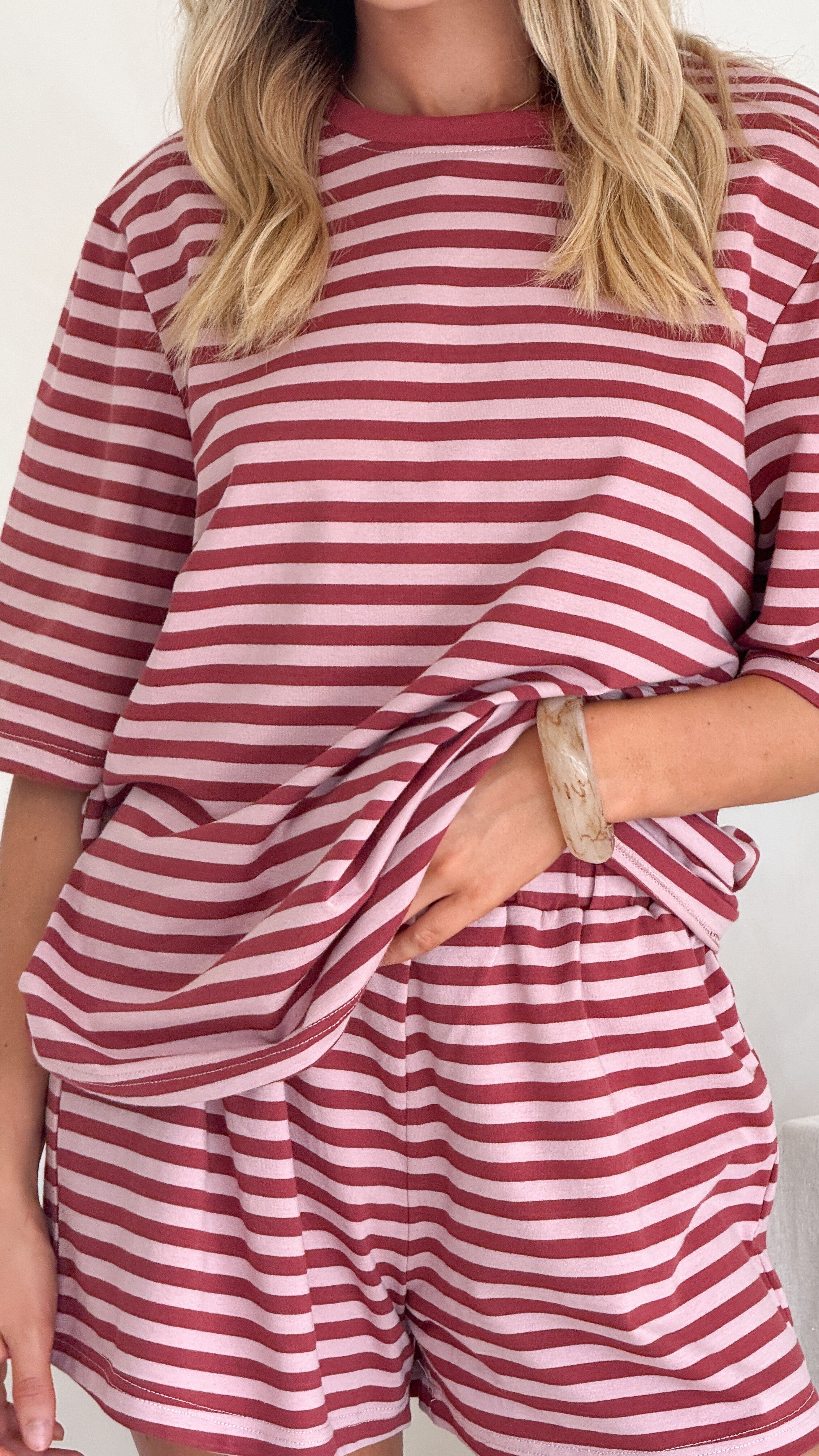 Marley Shorts - Red Stripe - Billy J