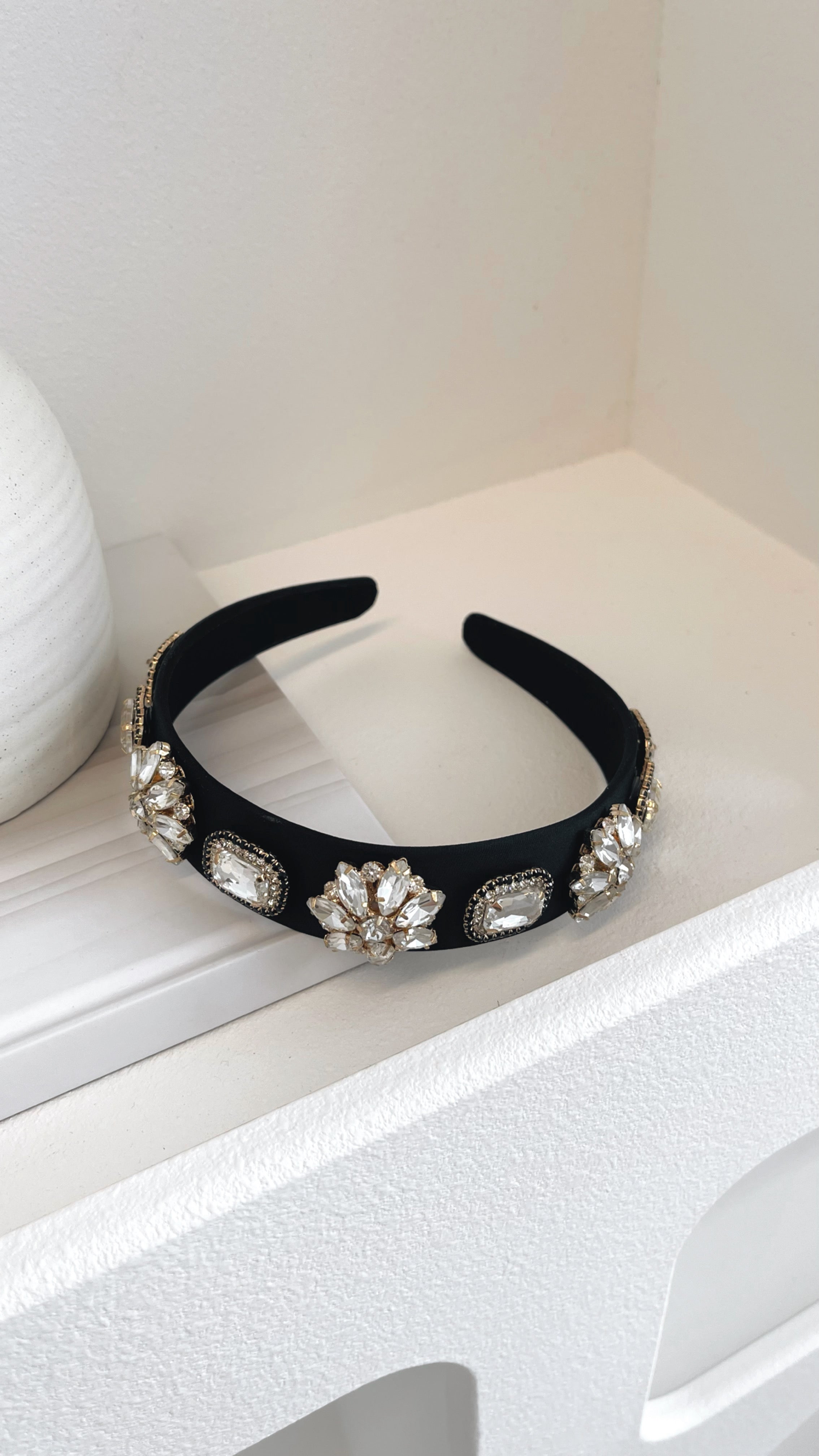 Davila Headband - Black/Gold - Billy J