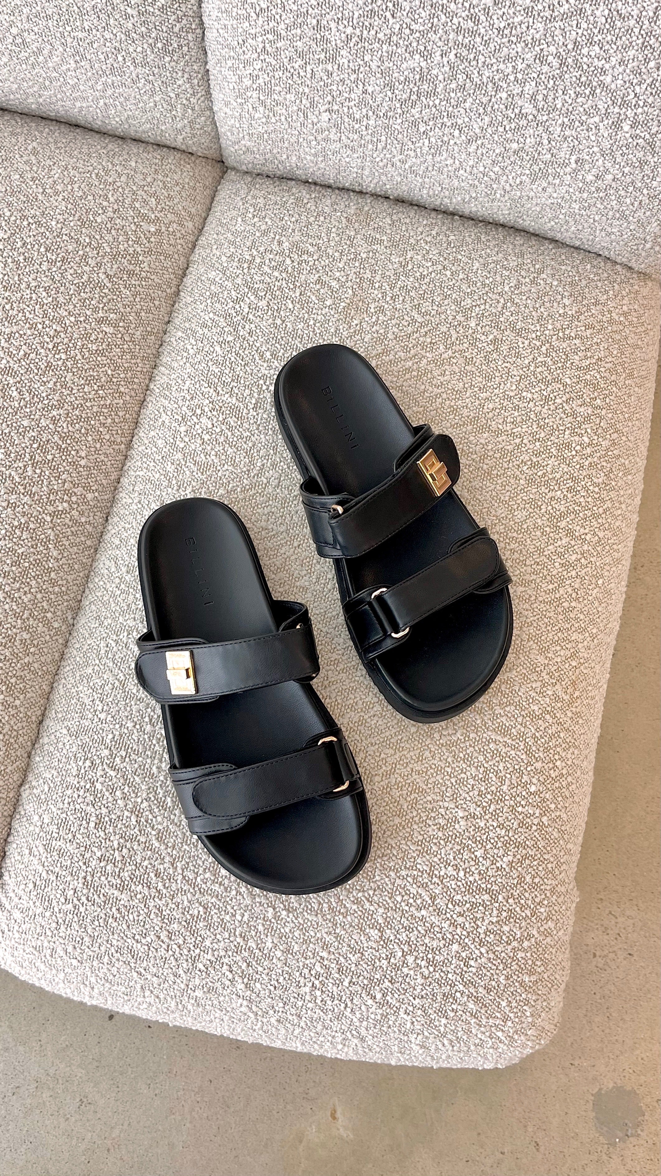 Amylee Slide - Black - Billy J