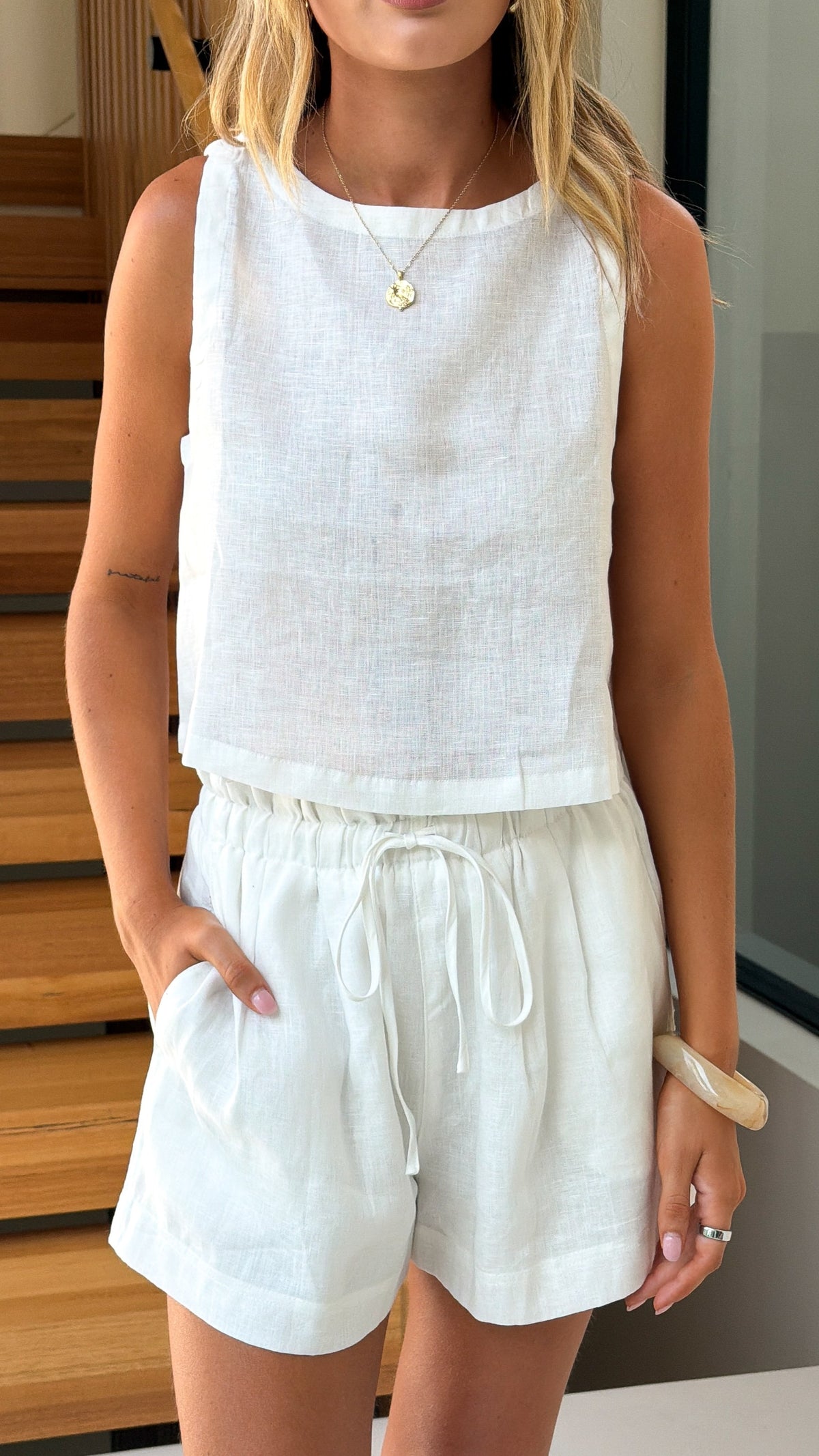 Helena Top - White - Billy J