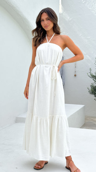 Load image into Gallery viewer, Xava Maxi Dress - White
