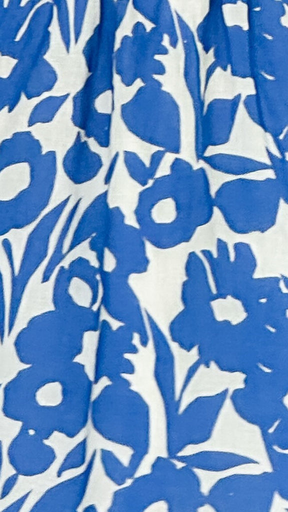 Devon Top - Blue Floral