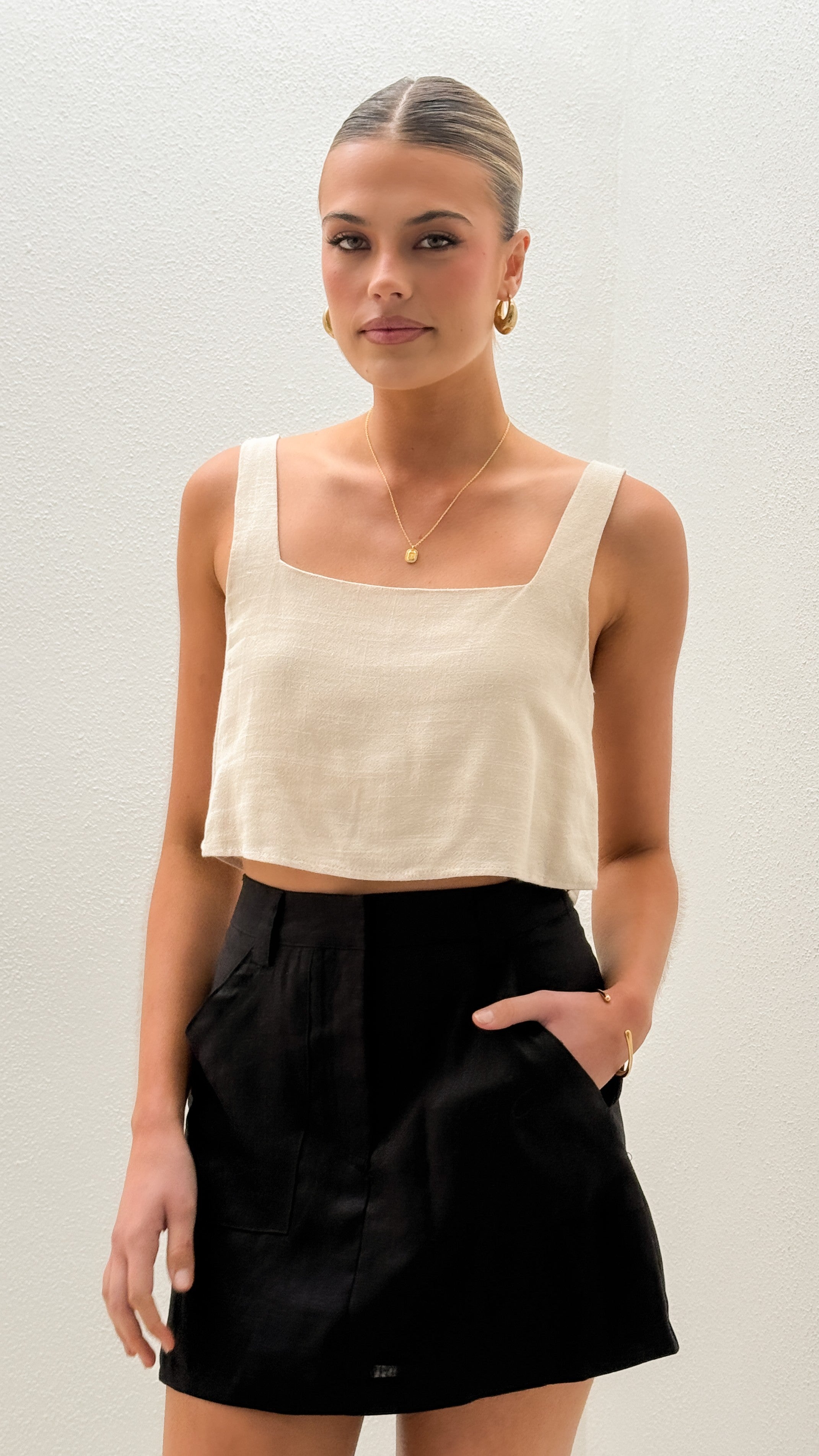 Paros Top - Natural - Billy J