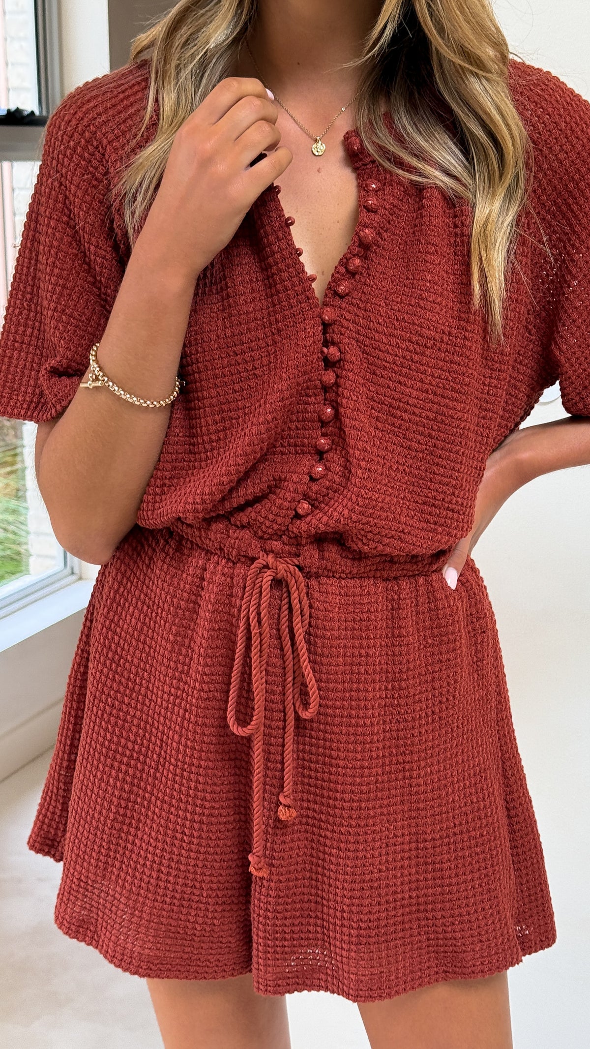 Loula Playsuit - Rust - Billy J