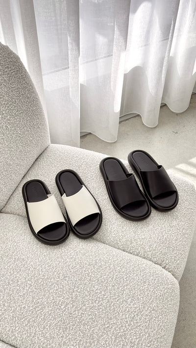 Load image into Gallery viewer, Nellie Sandals - Black
