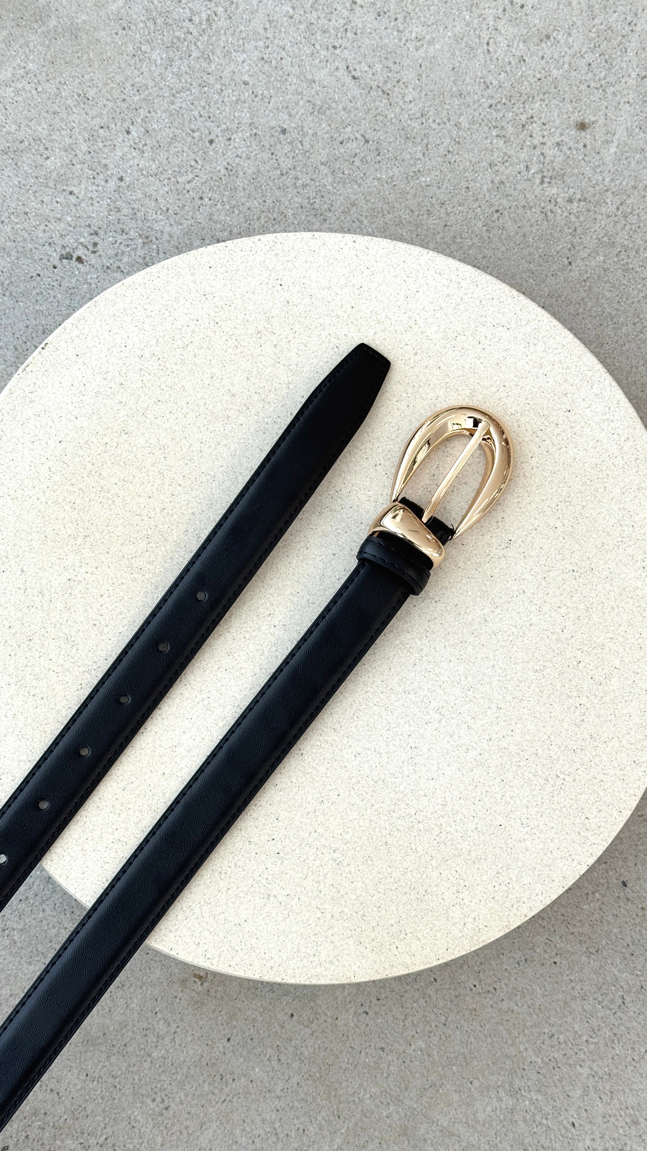 Haylee Belt - Black/Gold - Billy J