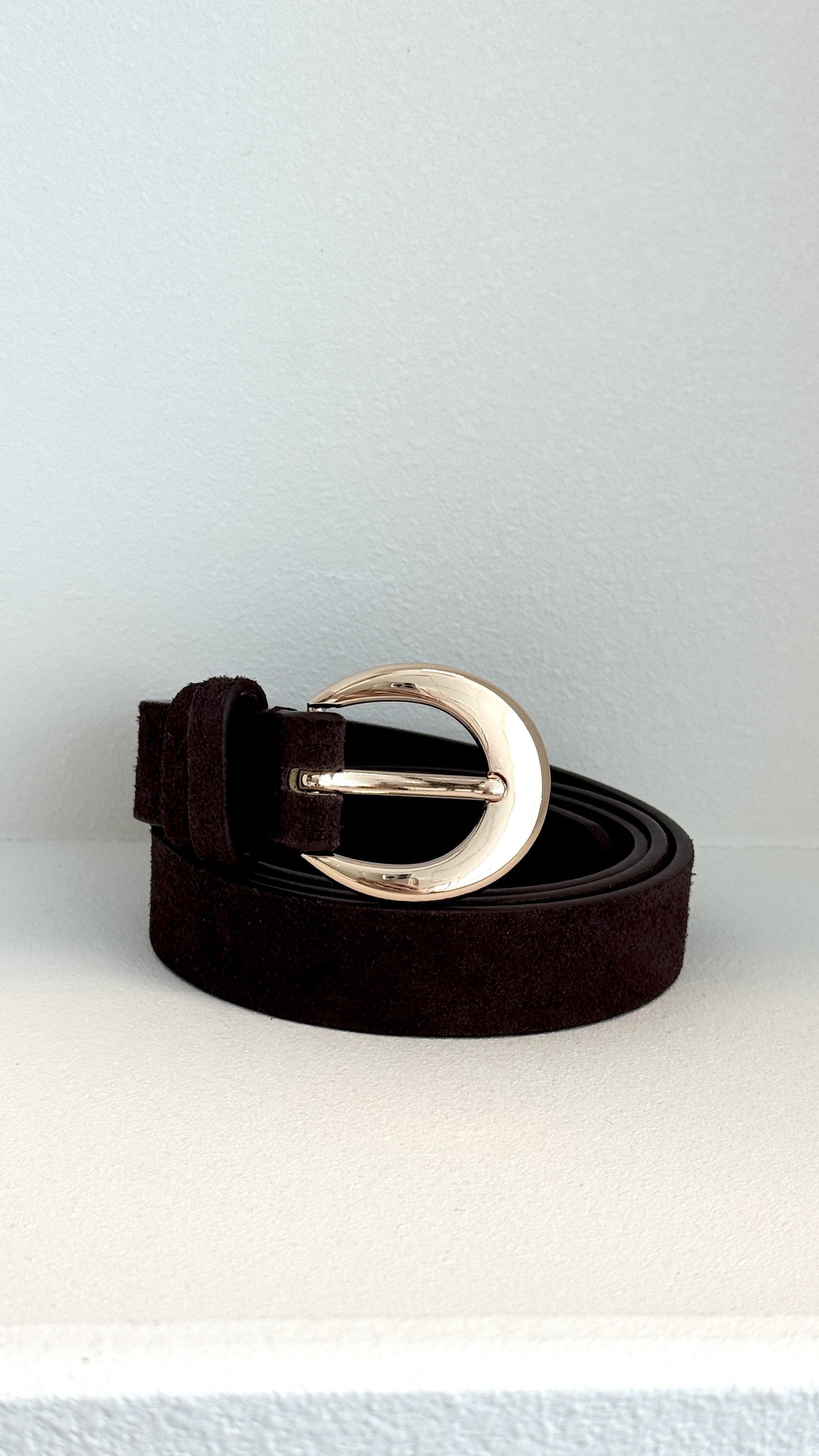 Classic Everyday Belt - Brown Genuine Leather - Billy J