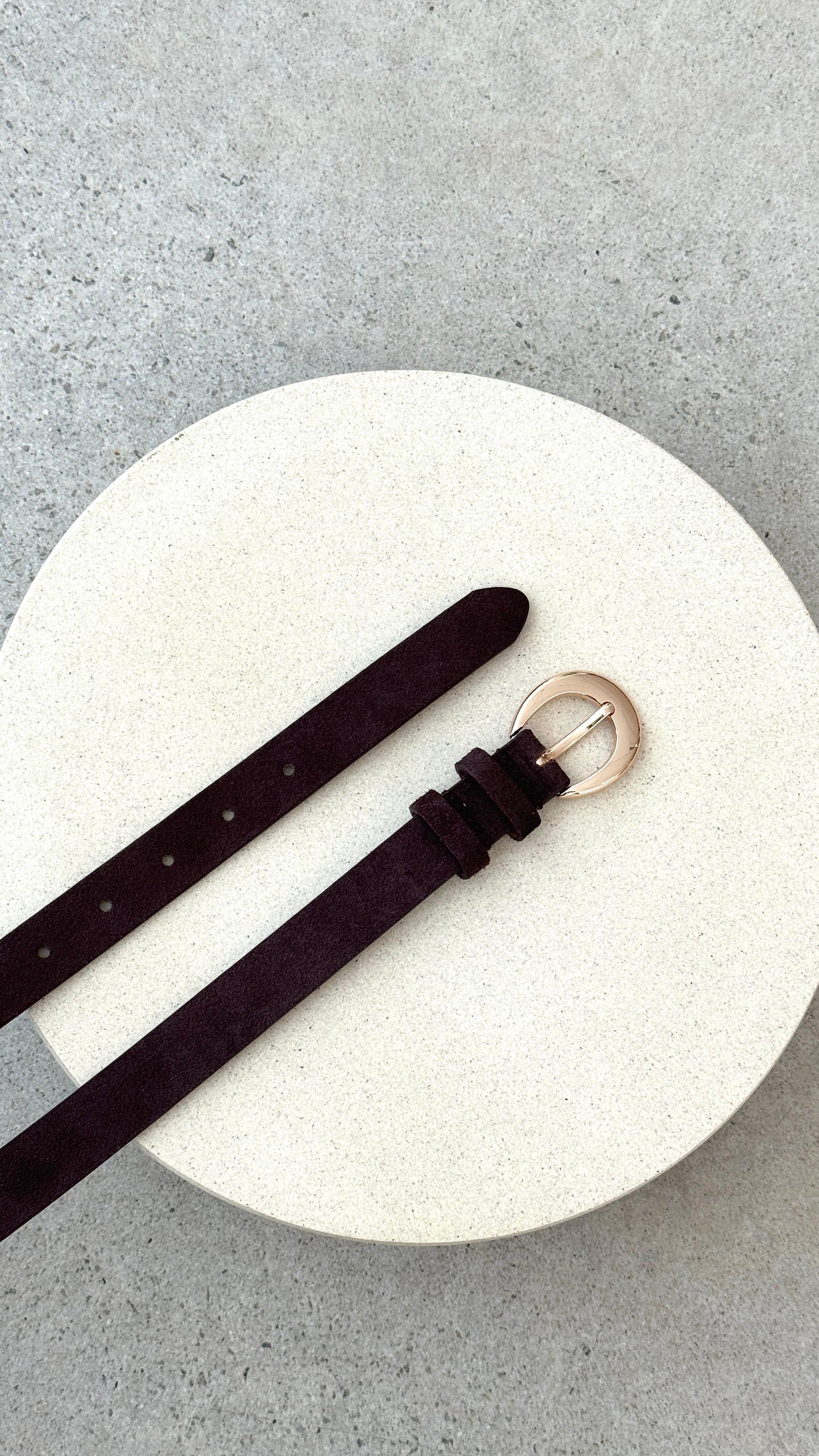 Classic Everyday Belt - Brown Genuine Leather - Billy J
