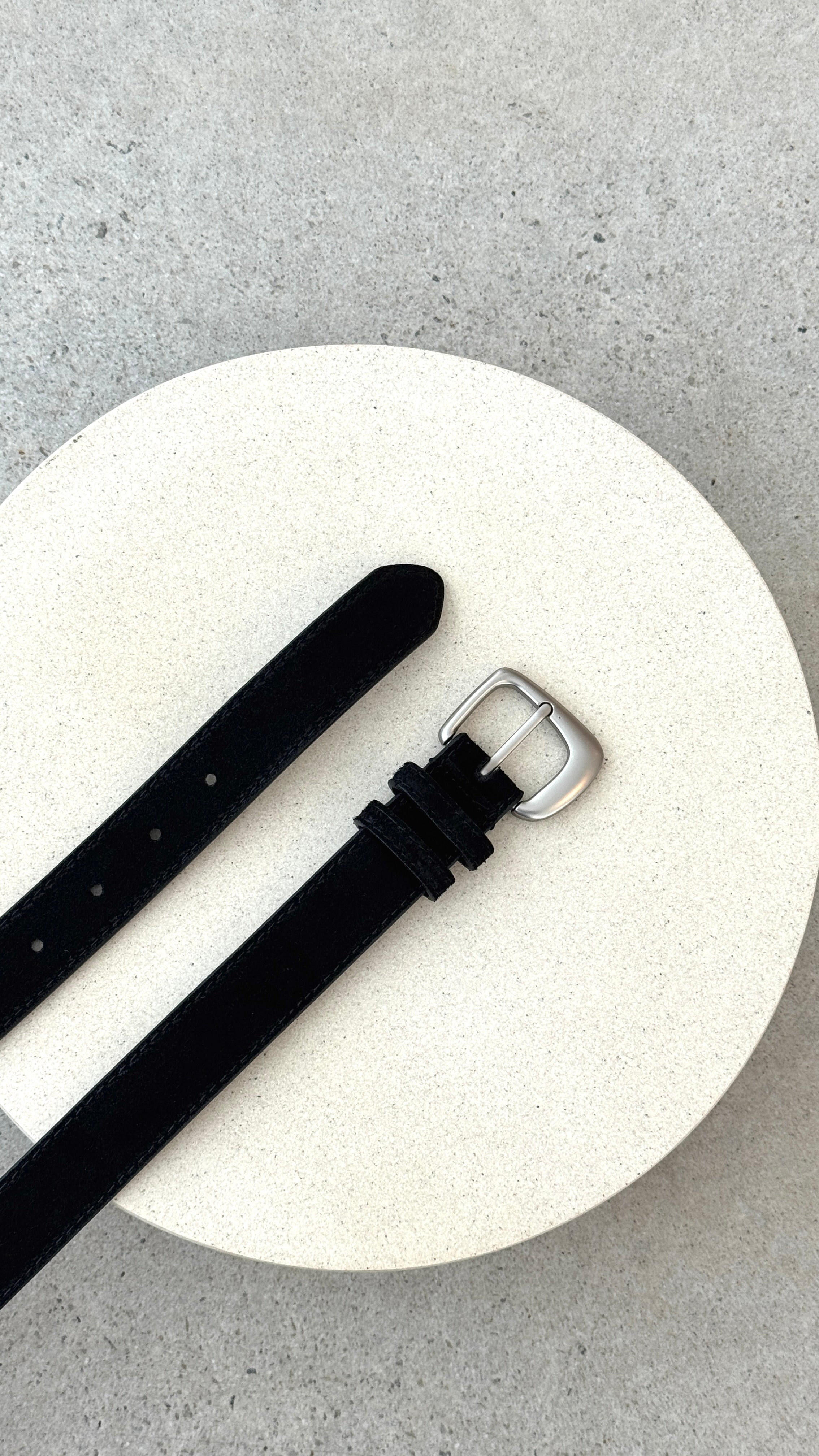 Zoey Belt - Black/Silver - Billy J