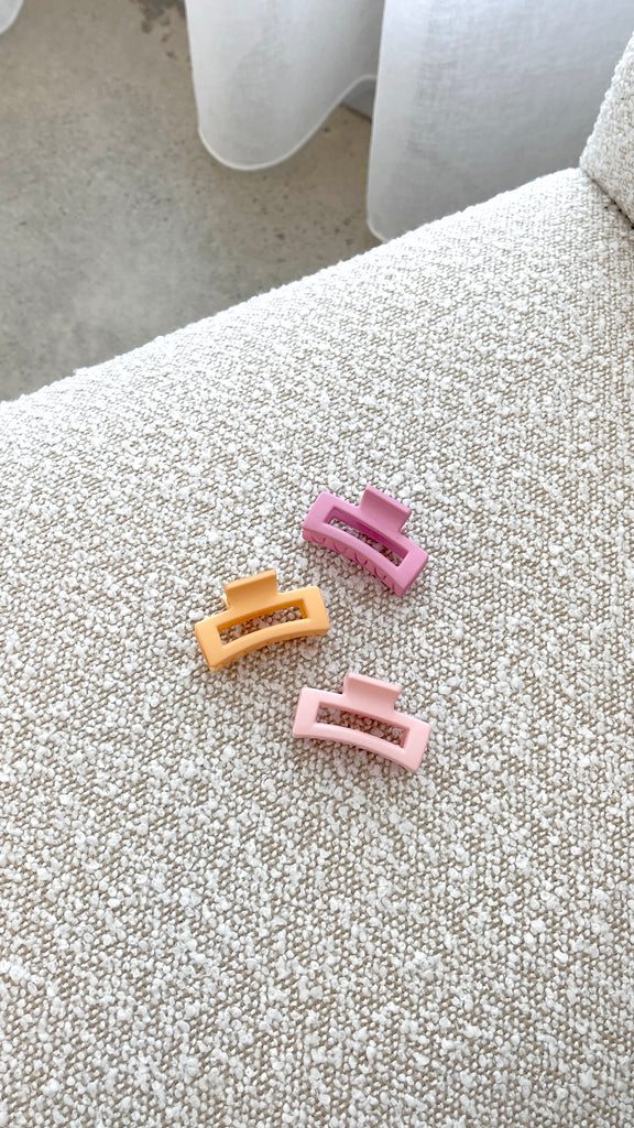 Bindi Mini Claw Clip 3 Pack - Candy
