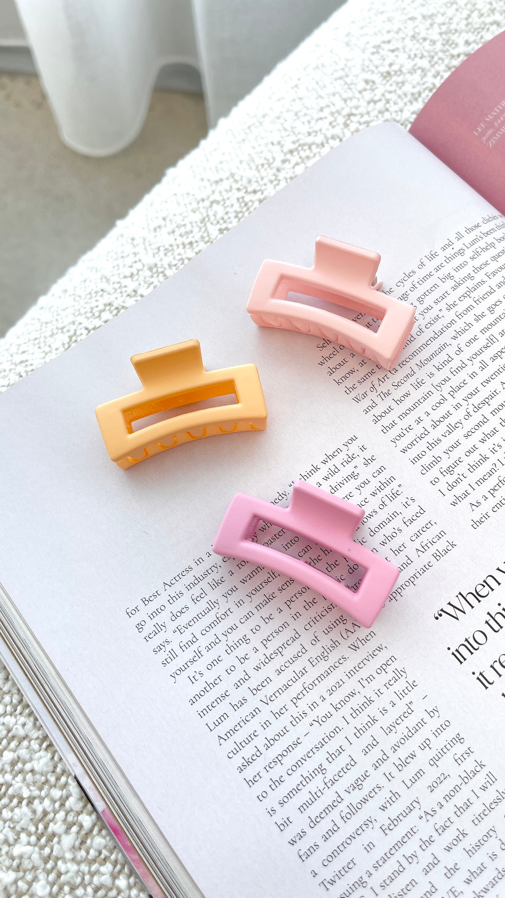 Bindi Mini Claw Clip 3 Pack - Candy