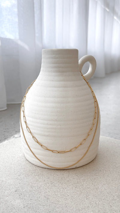Load image into Gallery viewer, Dani Chain Necklace Set - Gold

