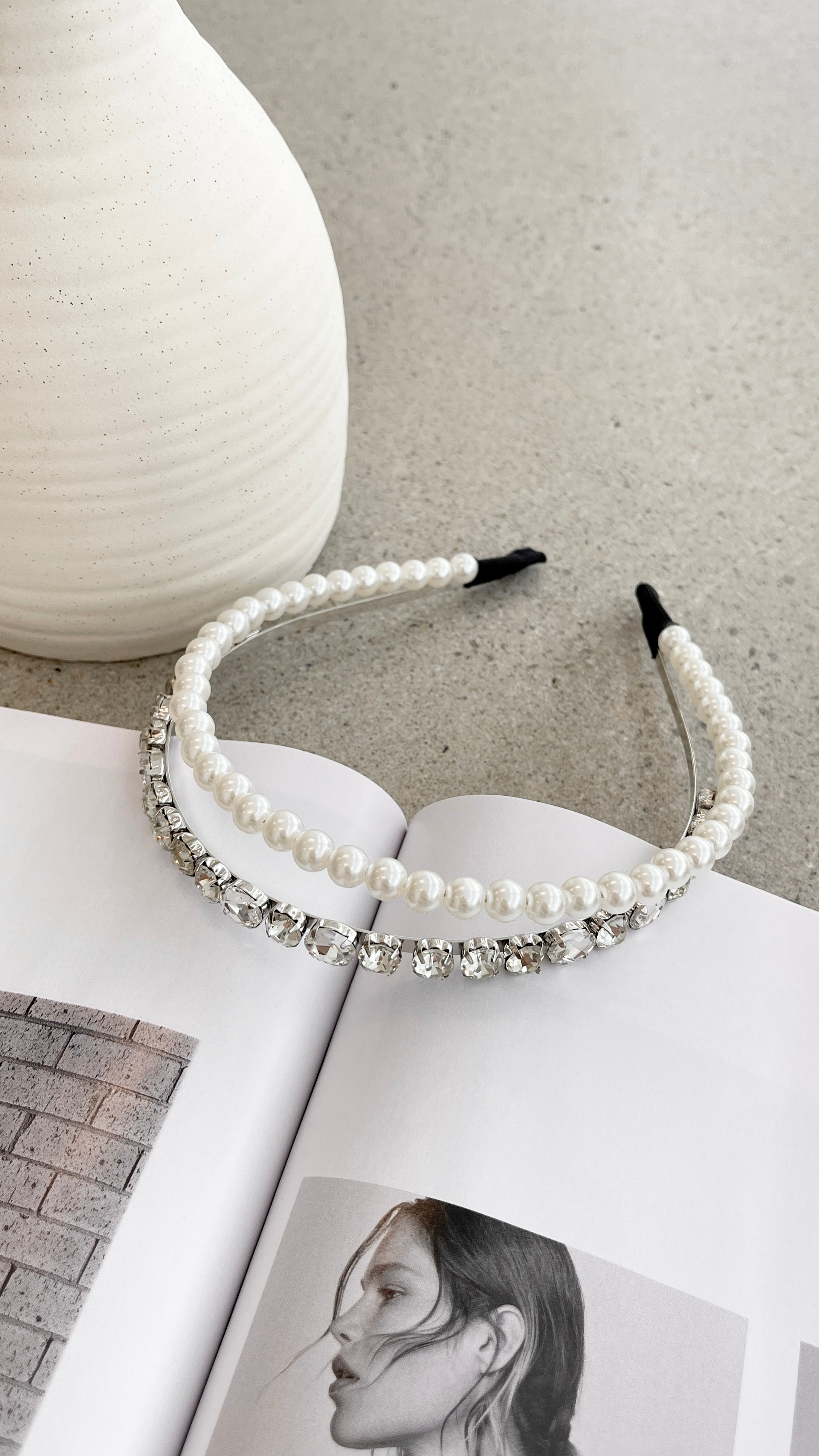 Damani Headband - Pearl - Billy J