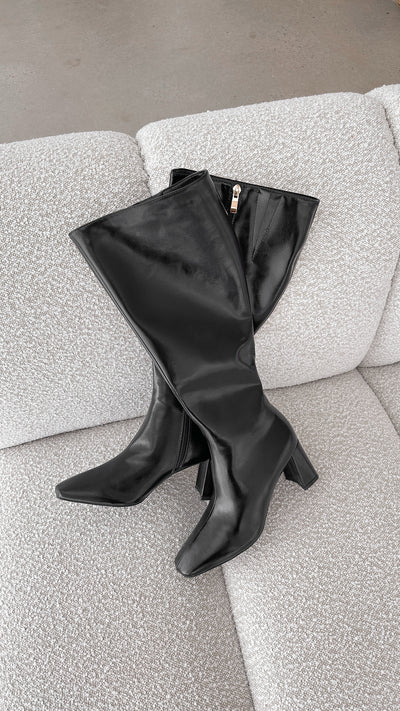 Load image into Gallery viewer, Friska Boot - Black Shimmer
