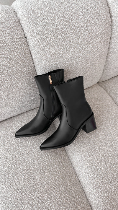 Load image into Gallery viewer, Lynden Boot - Black
