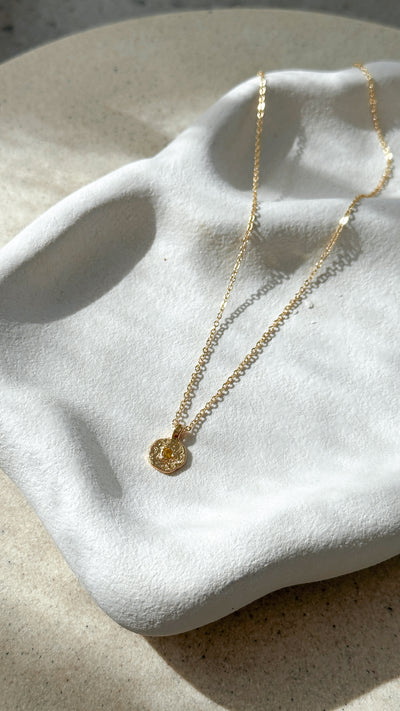 Load image into Gallery viewer, November Birthstone Necklace - Citrine
