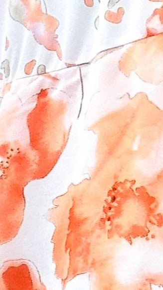 Load image into Gallery viewer, Slaire Midi Dress - Orange Floral
