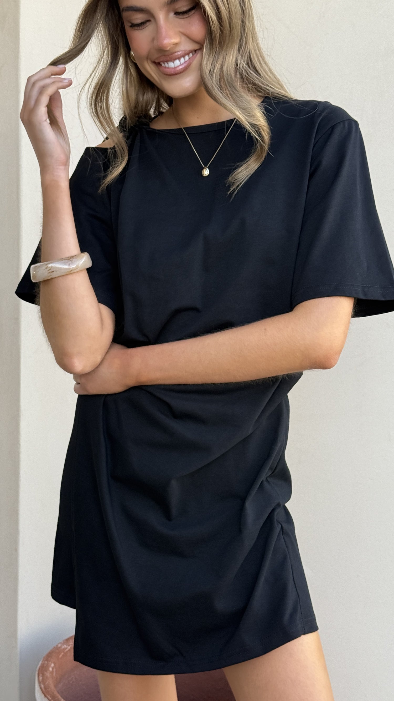Nula Mini Dress - Black - Billy J