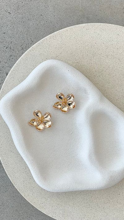 Load image into Gallery viewer, Mare Earrings - Gold - Billy J
