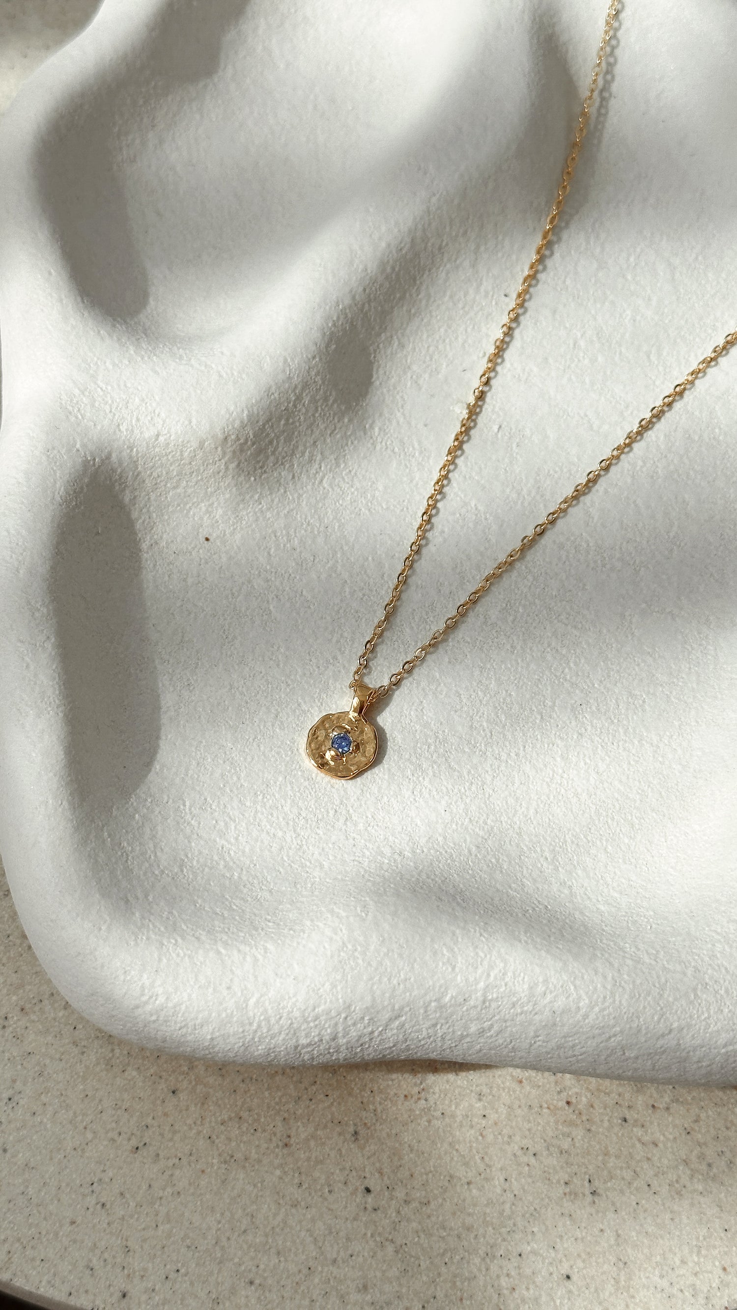 September Birthstone Necklace - Sapphire - Billy J