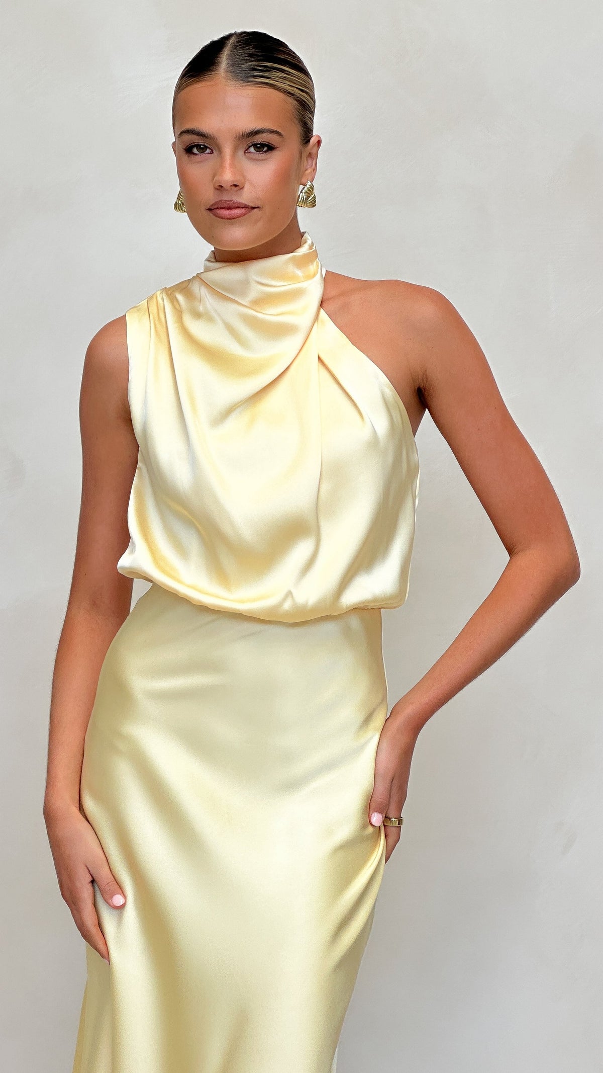 Esther Maxi Dress - Lemon - Buy Women's Dresses - Billy J