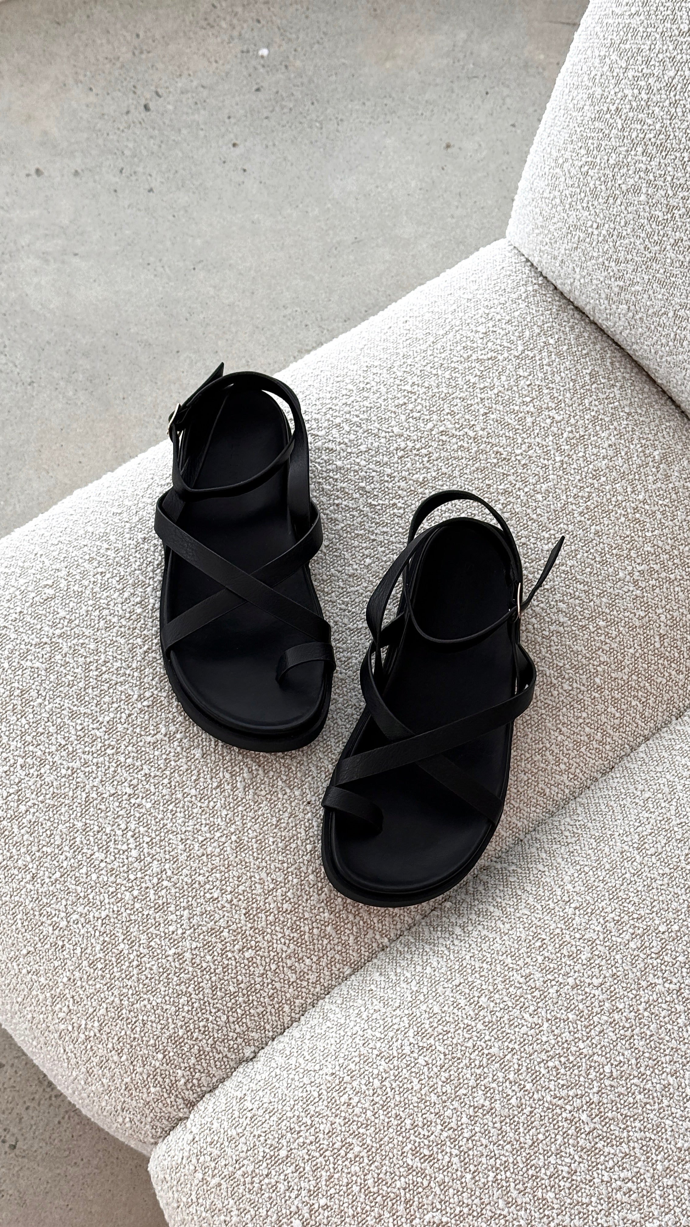 Adira Sandal - Black - Billy J