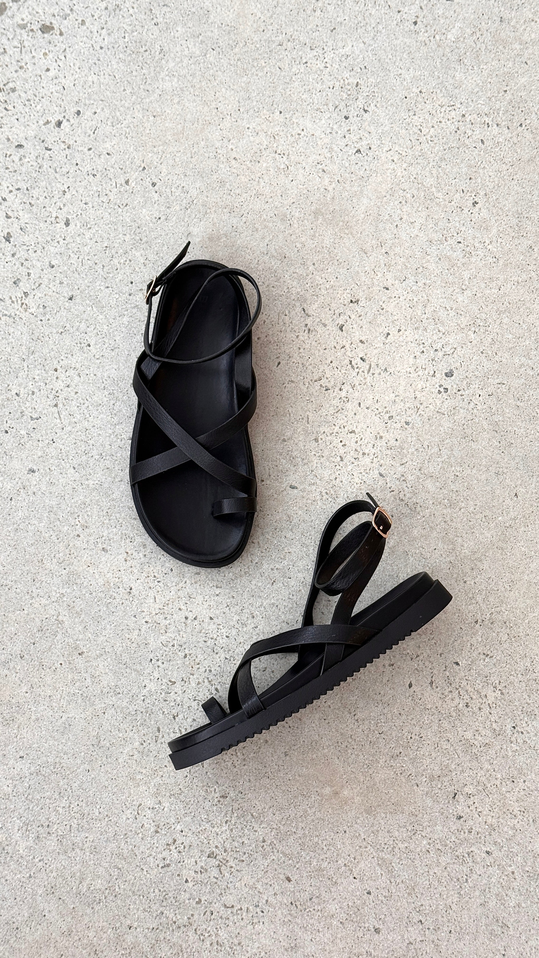 Adira Sandal - Black - Billy J