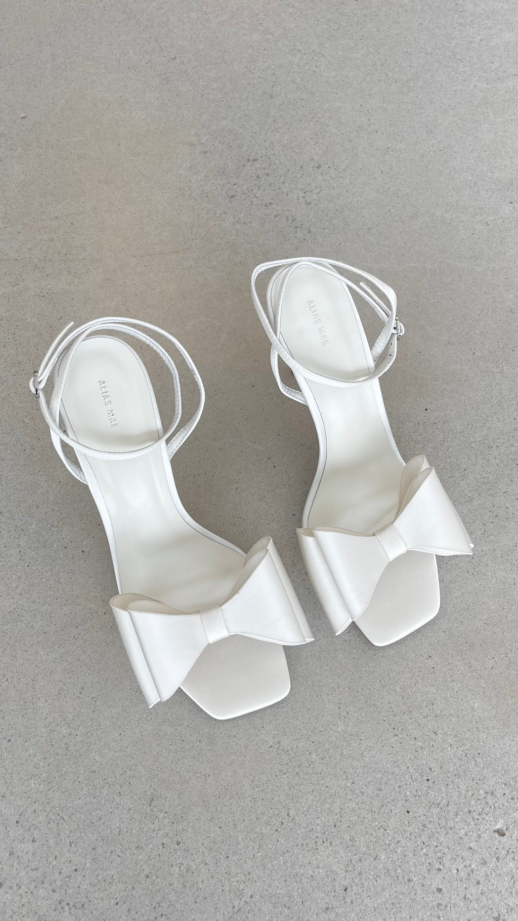 Gabby Heel - Ivory Satin - Billy J