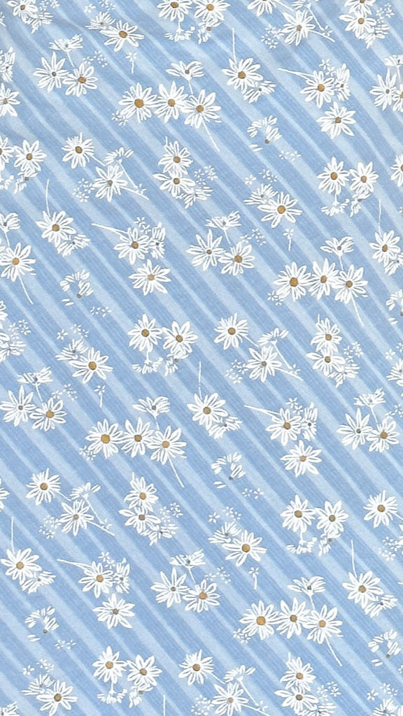Delilah Mini Dress - Blue/ White Floral