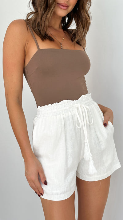 Load image into Gallery viewer, Amos Bodysuit - Brown
