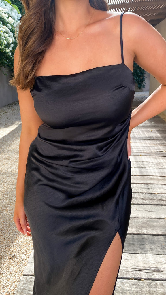 Julia Maxi Dress - Black