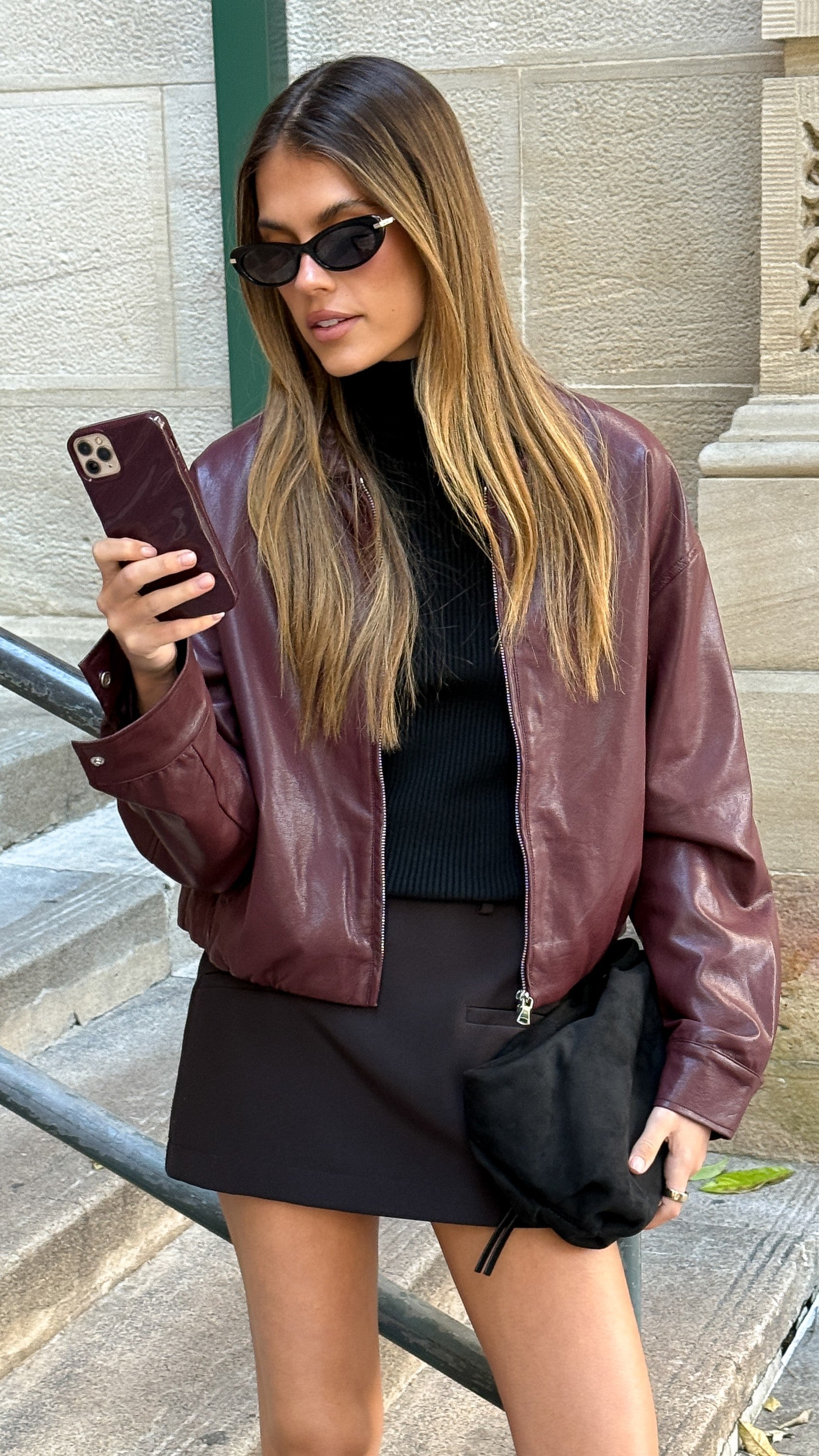 Quinn Jacket - Wine - Billy J