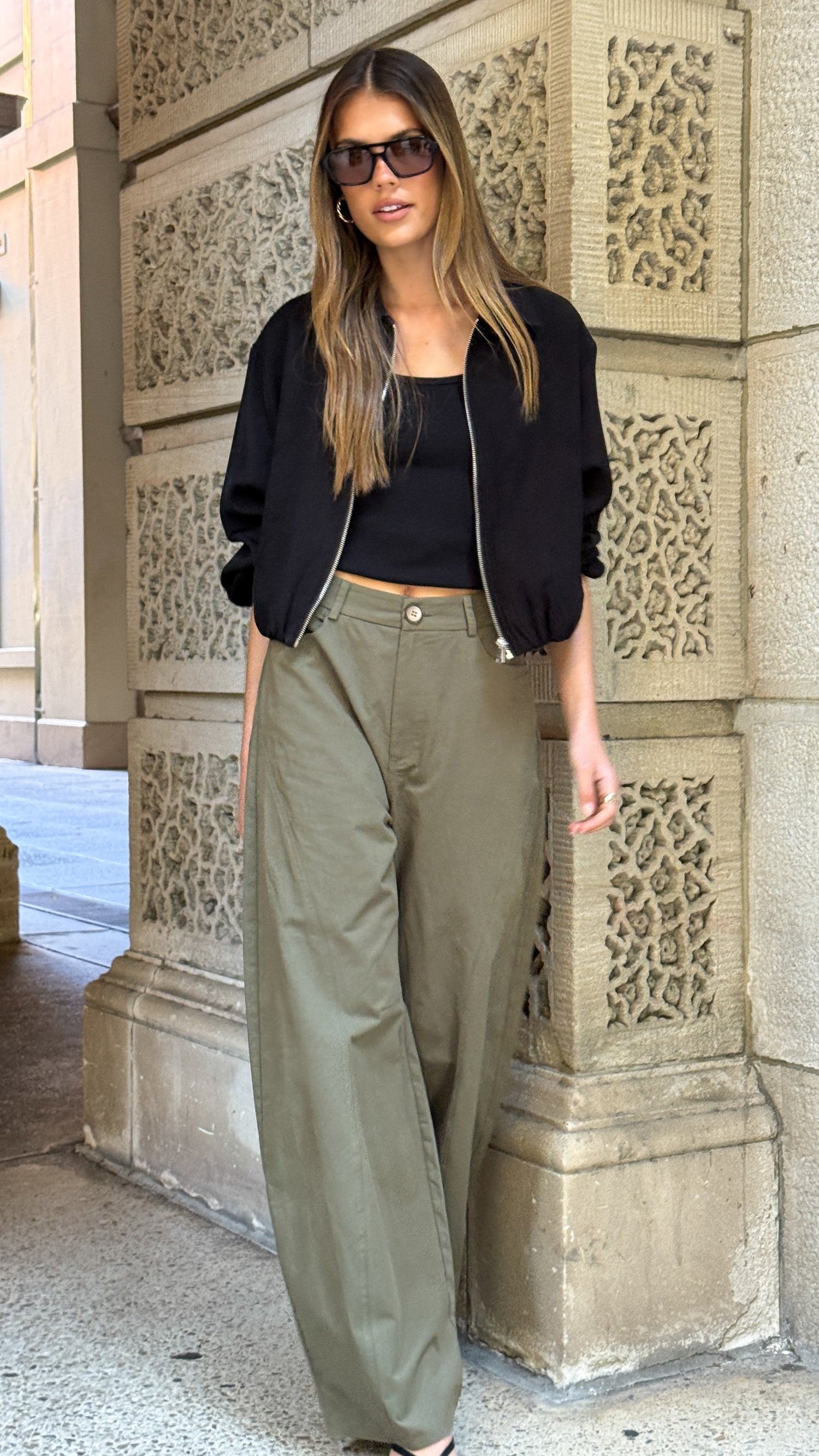 Shae Pants - Khaki - Billy J