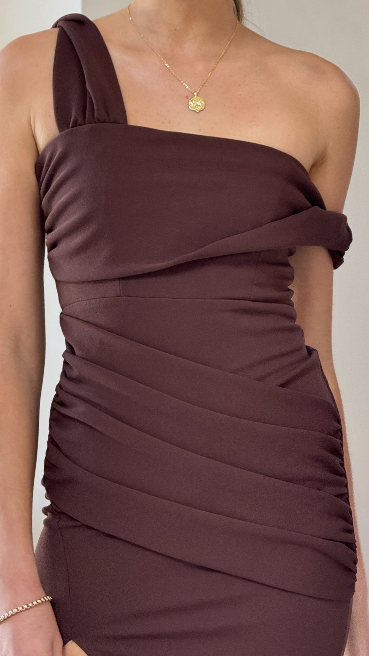 Gardenia Maxi Dress - Chocolate - Billy J