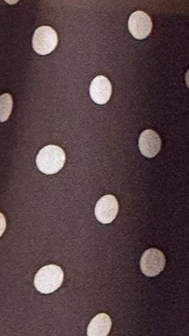 Elke Tie Blouse - Chocolate/White Polka Dot - Billy J