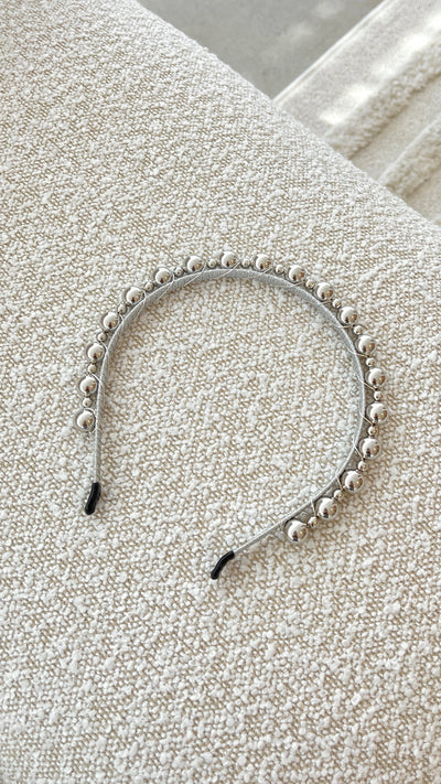 Load image into Gallery viewer, Penny Headband - Silver
