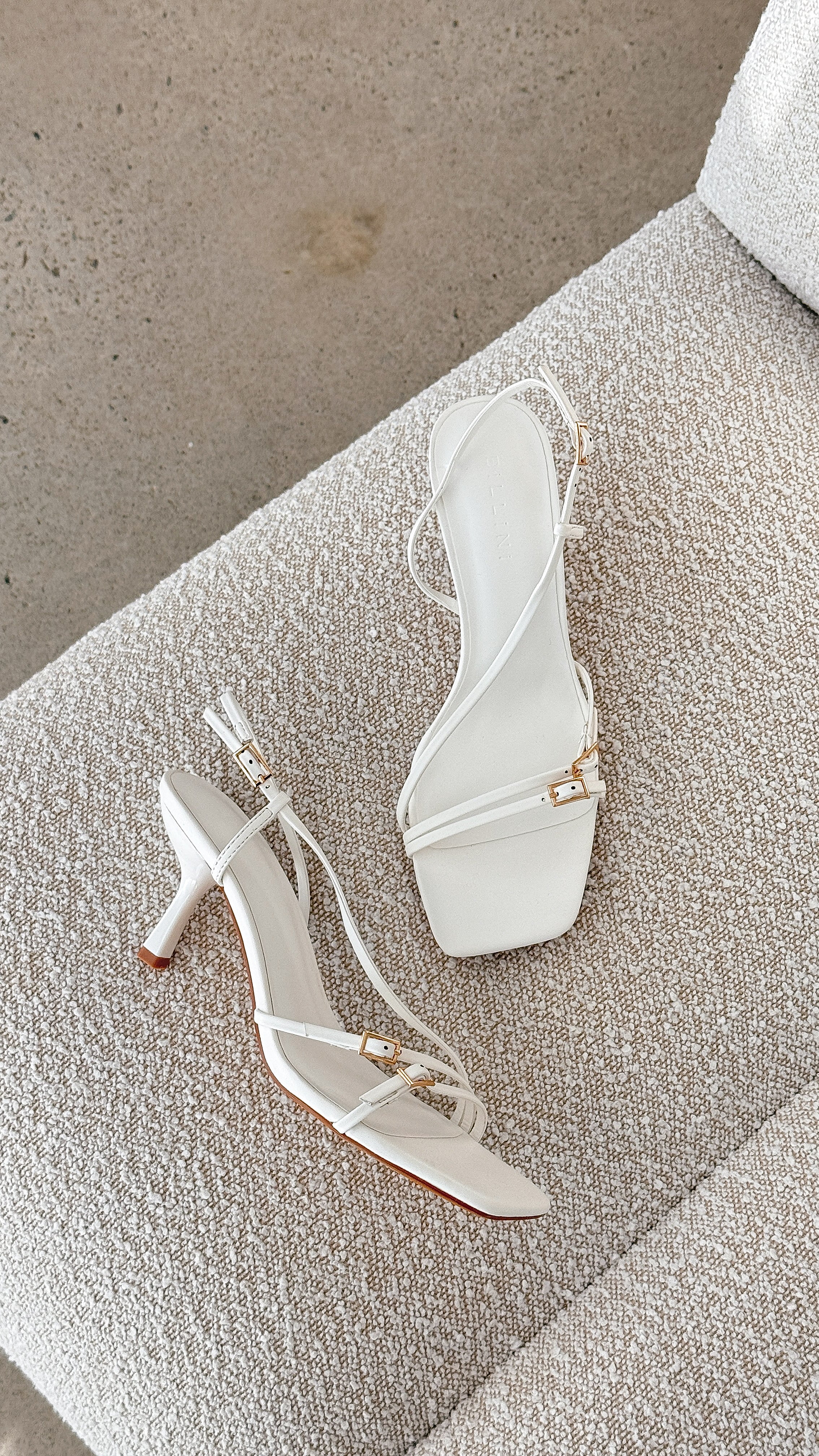 Toshie Heel - White - Billy J