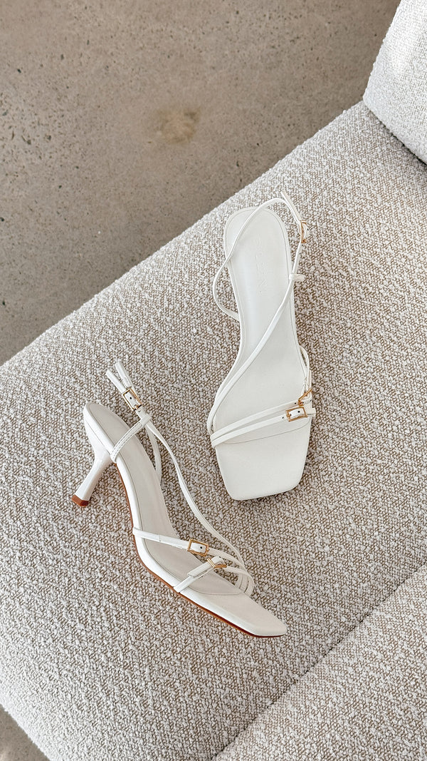 Toshie Heel - White - Billy J