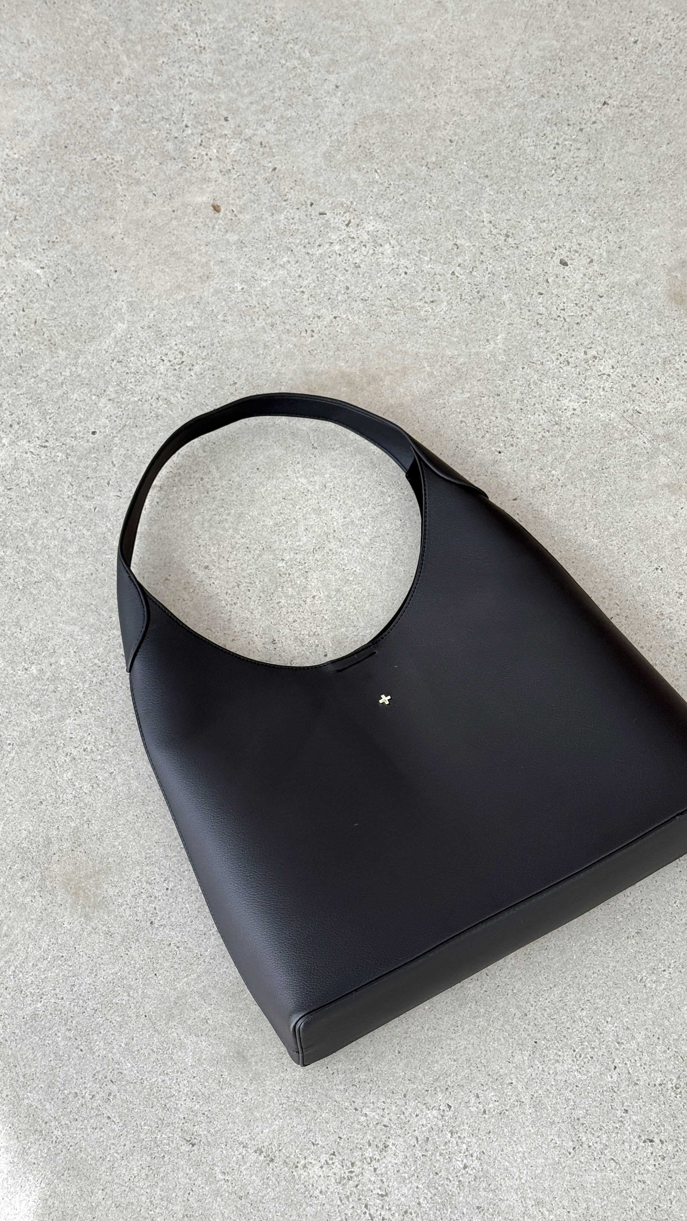 Duke Hobo Bag - Black PU - Billy J
