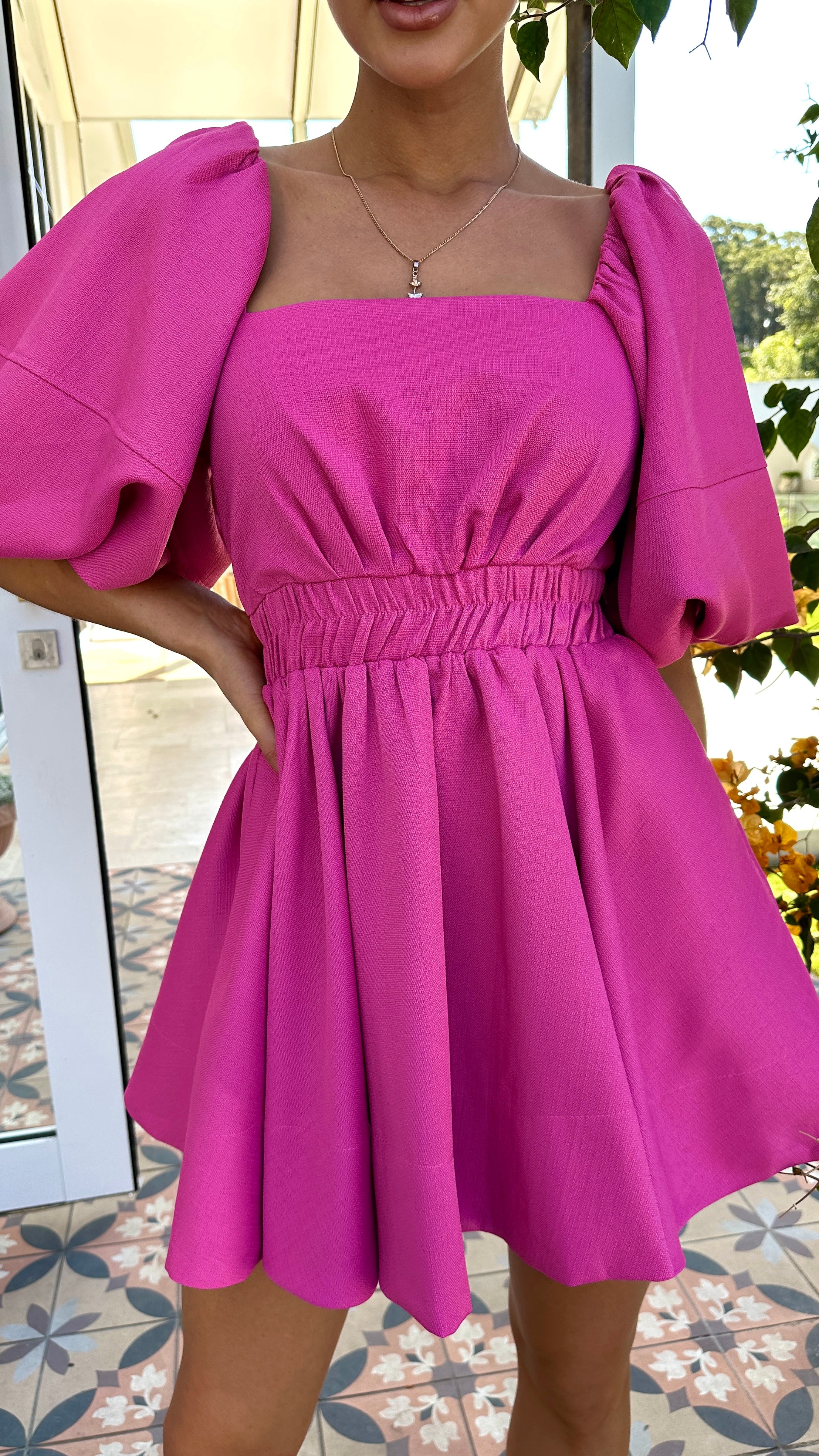 Amayah Mini Dress - Pink