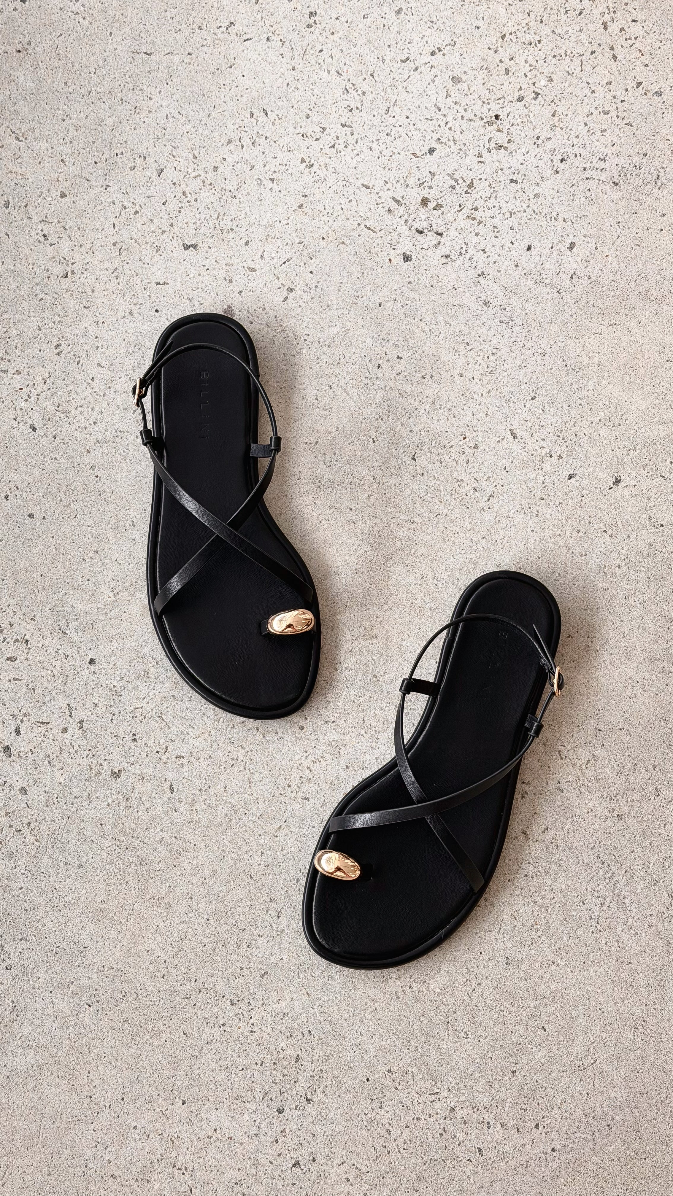 Chandra Sandal - Black - Billy J