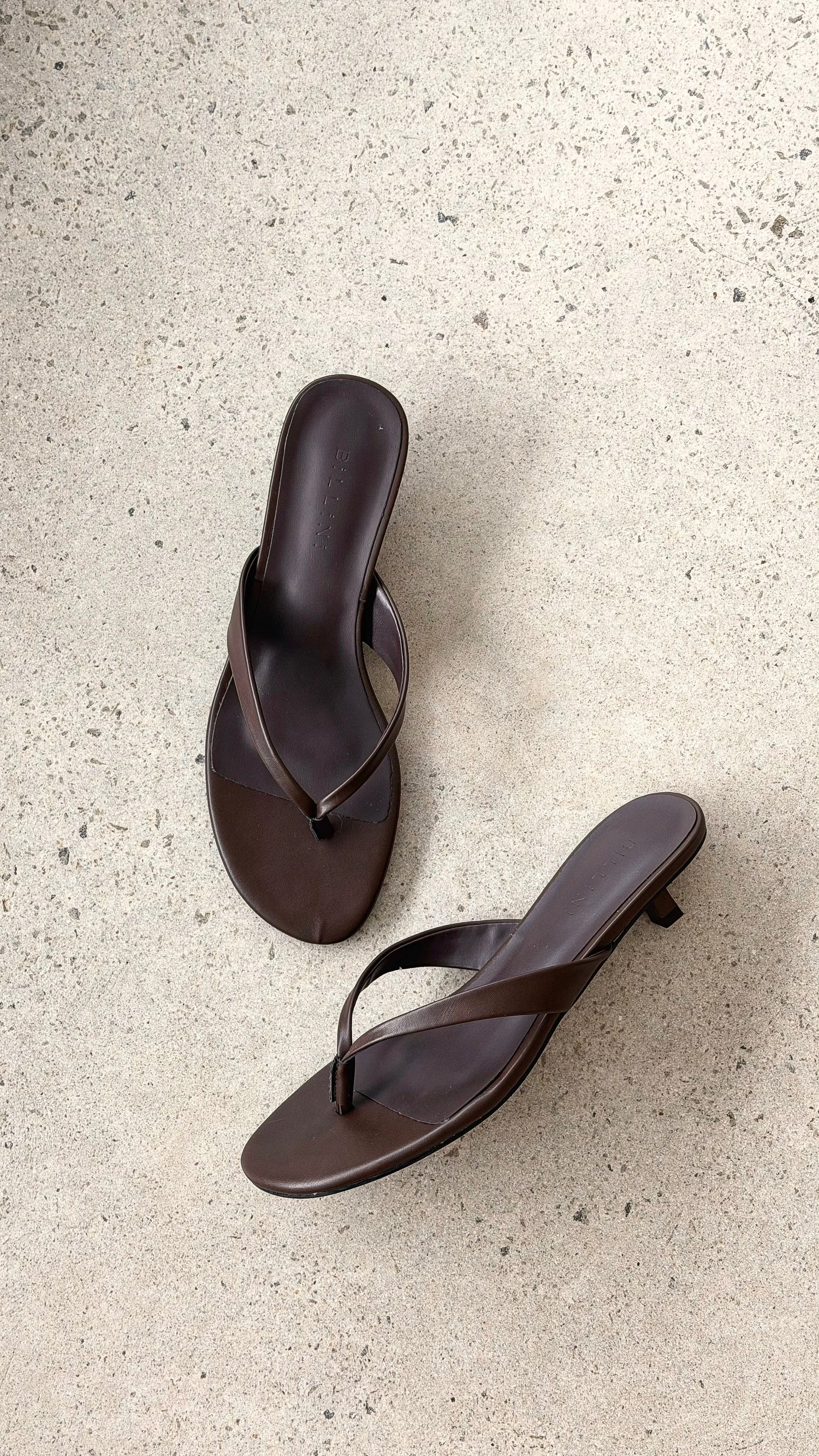 Corri Heel - Chocolate - Billy J